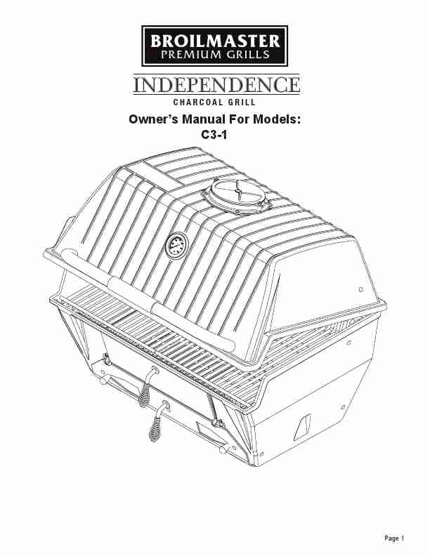 Broilmaster Charcoal Grill C3-1-page_pdf